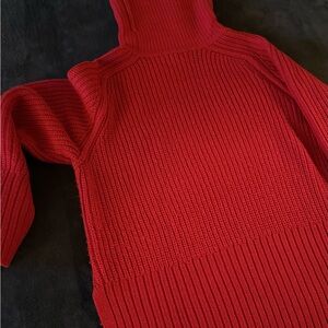 Zara Red Knit Sweater